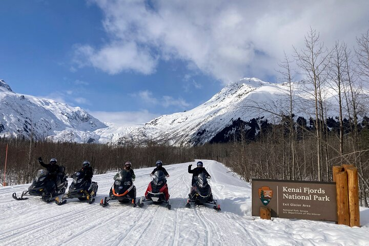 Snowmobile and Snowshoe Dual Adventure in Kenai Fjords NP - Photo 1 of 25